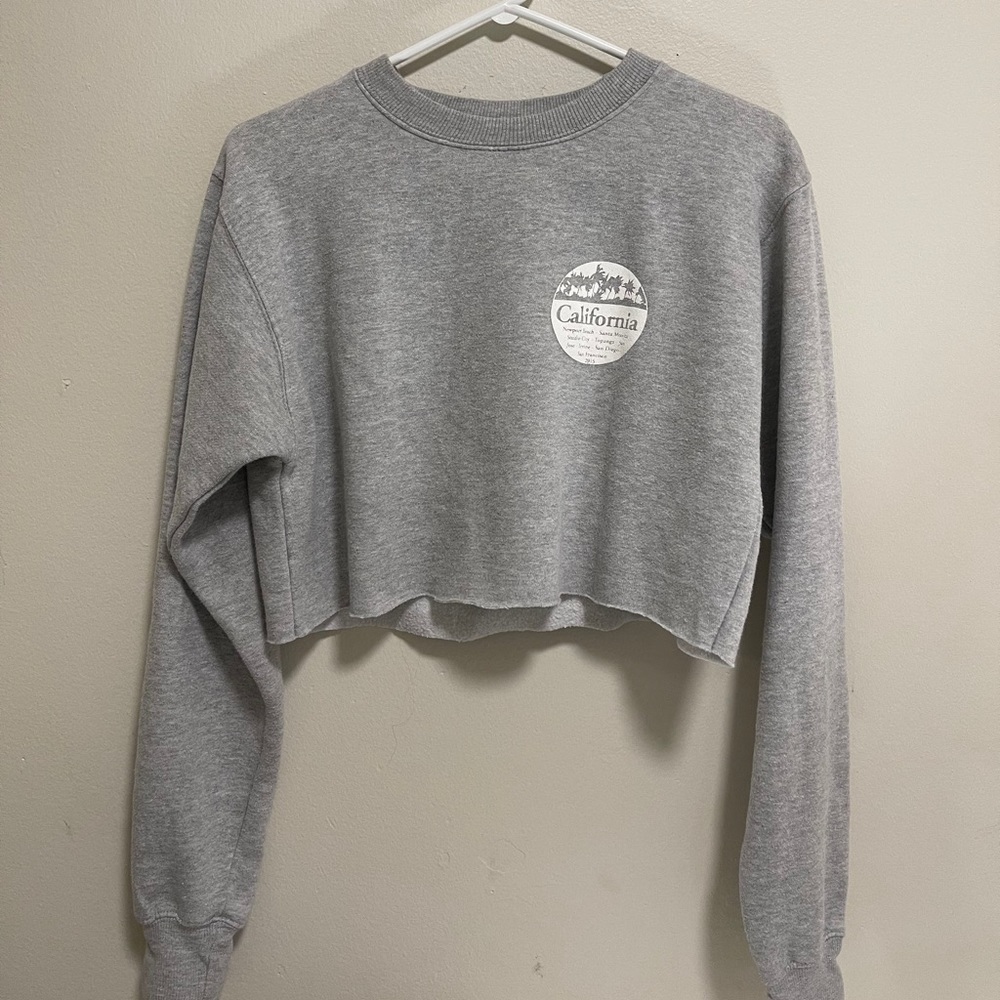 cropped sweater